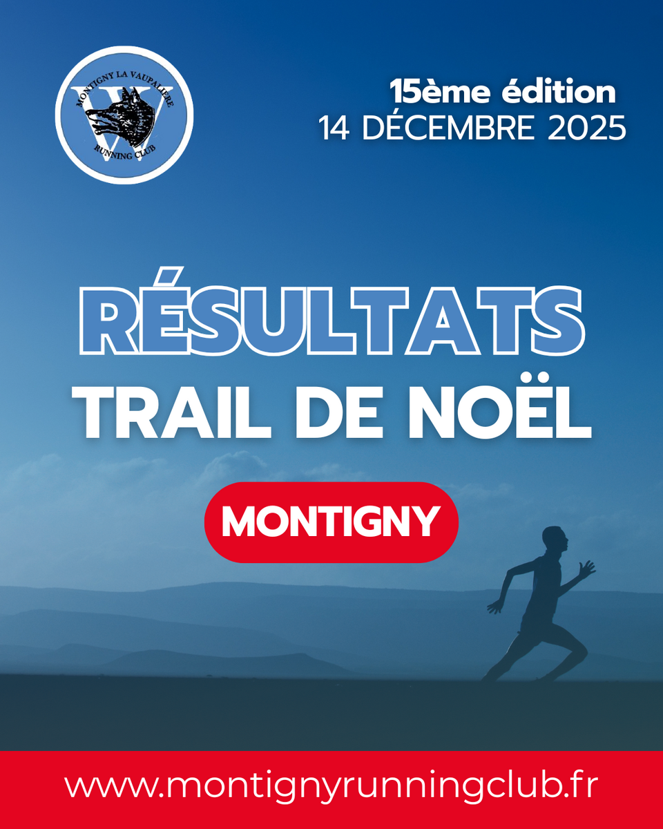 Résultats - Trail de Noël