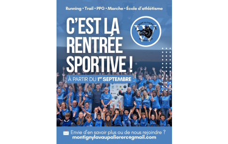 C'est la rentrée sportive !